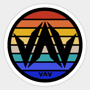 VAV Vintage Sticker